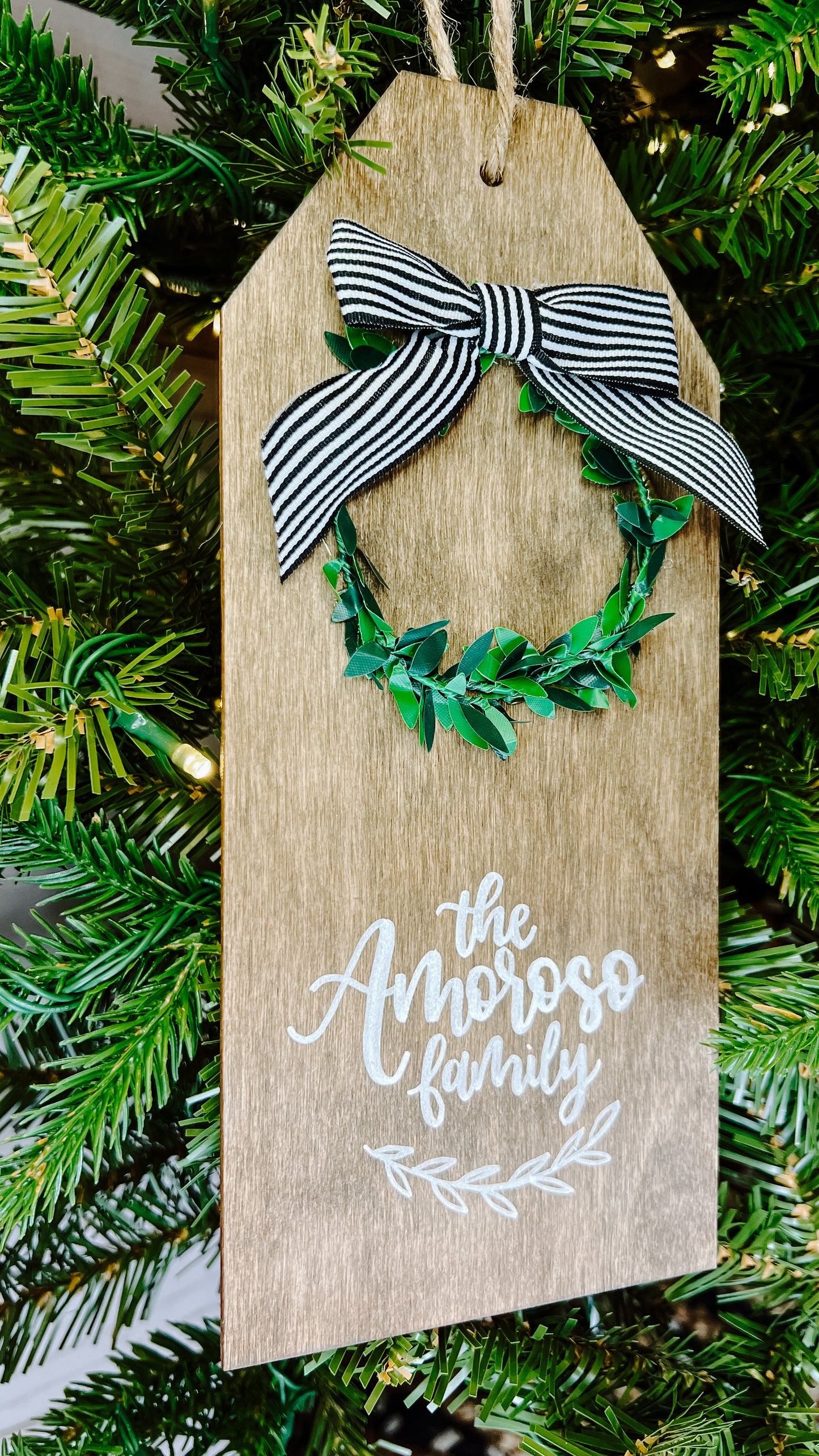 Holiday Collection - Oversized Wood Tag