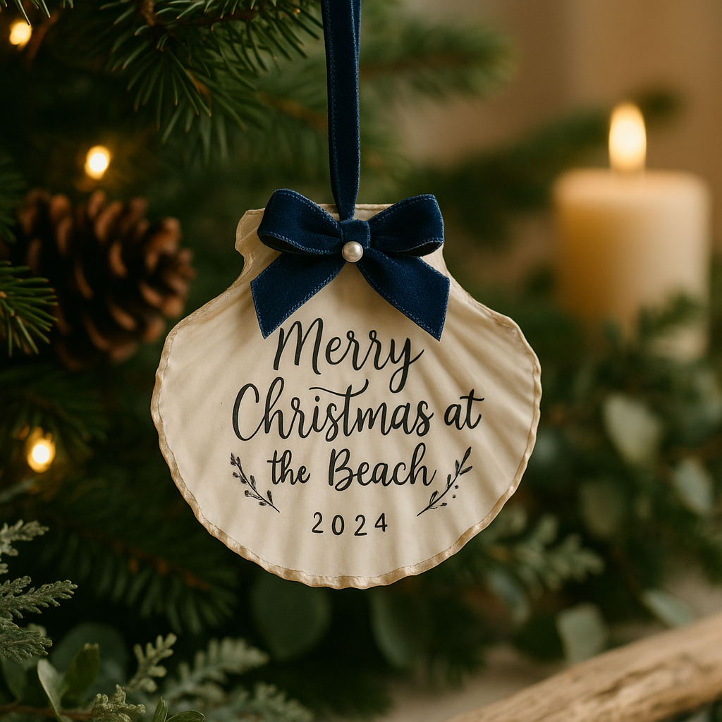Holiday Collection - Shell Ornament