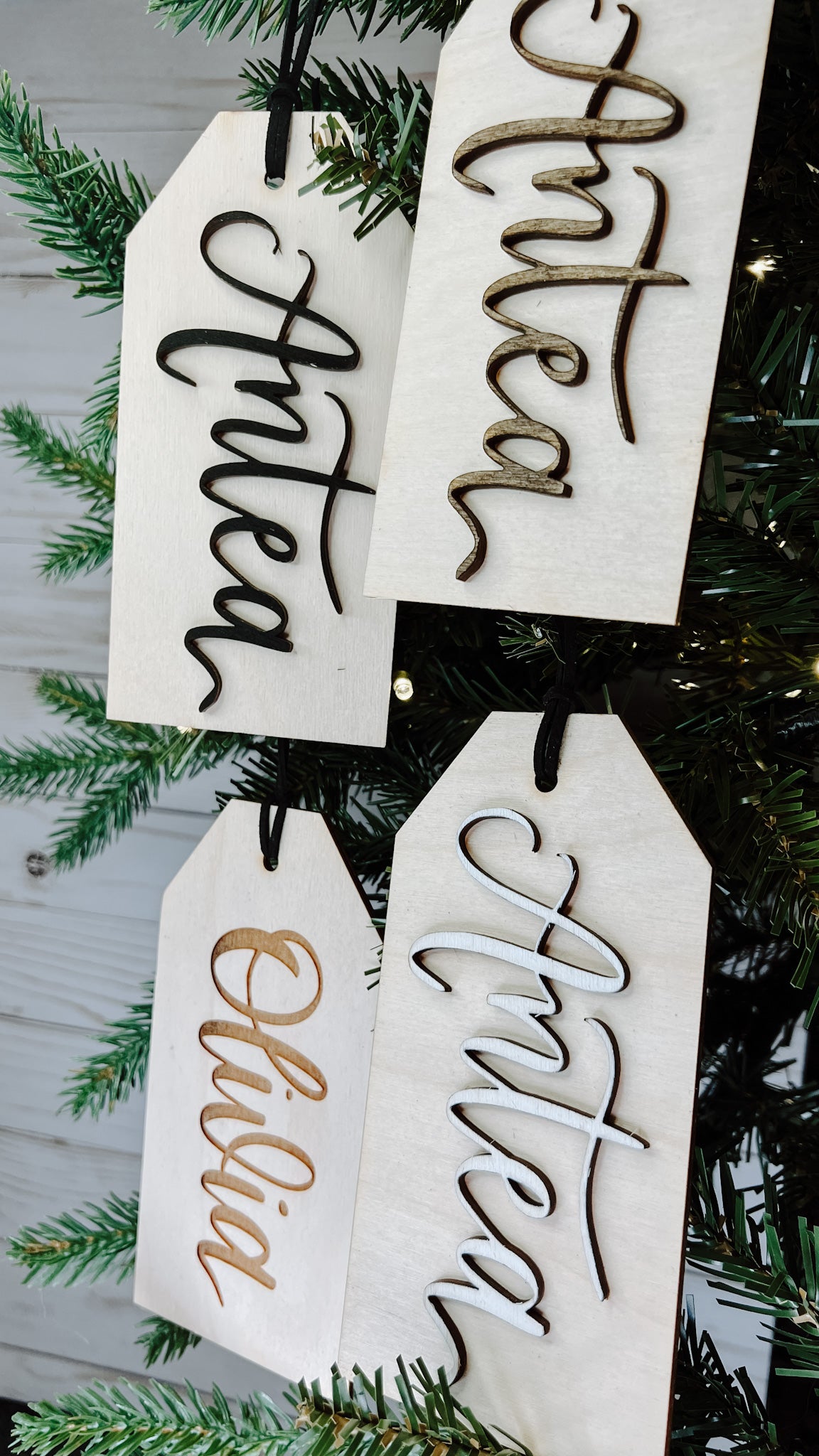 Holiday Collection - Stocking Tag 3D