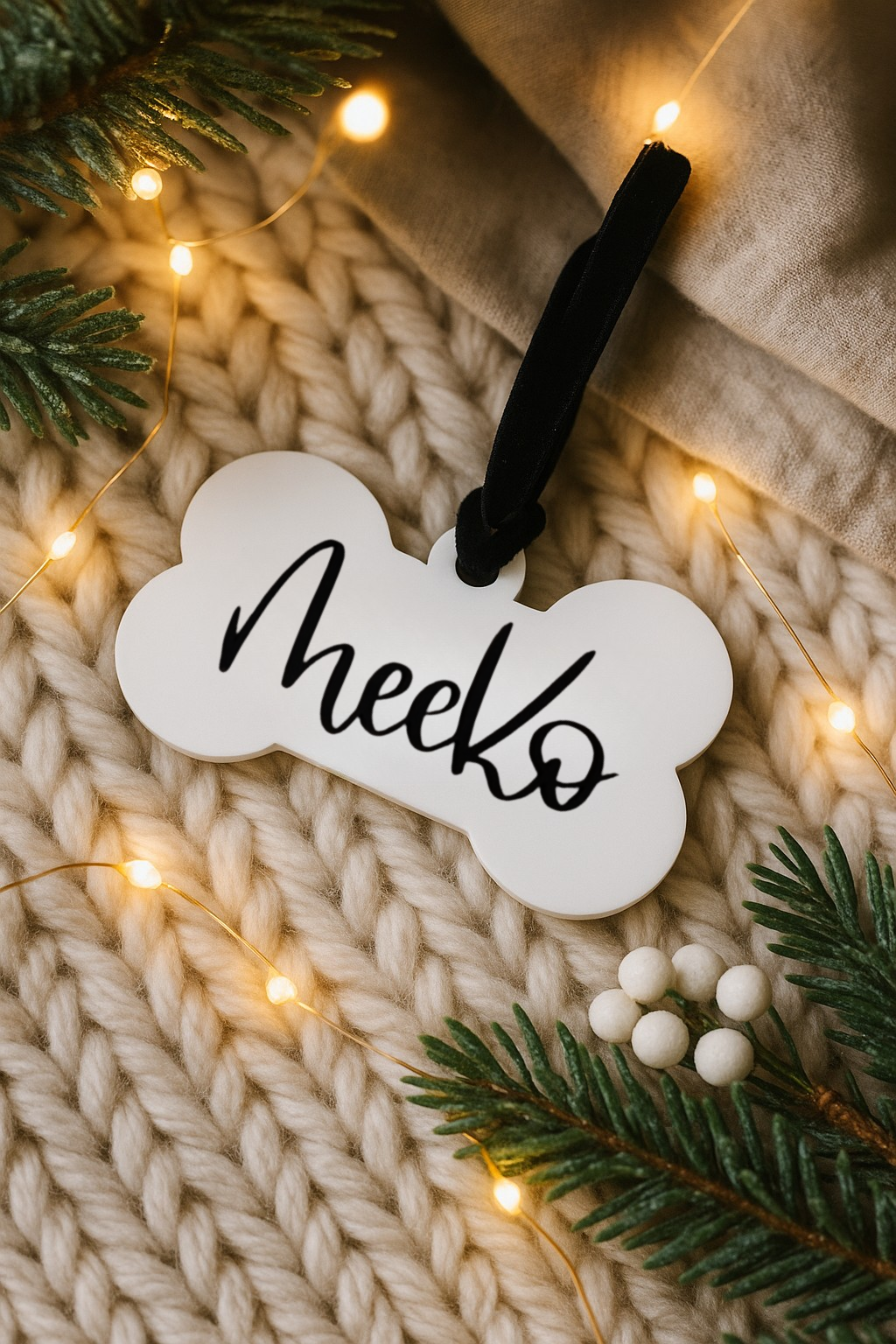 Holiday Collection - Bone Ornament