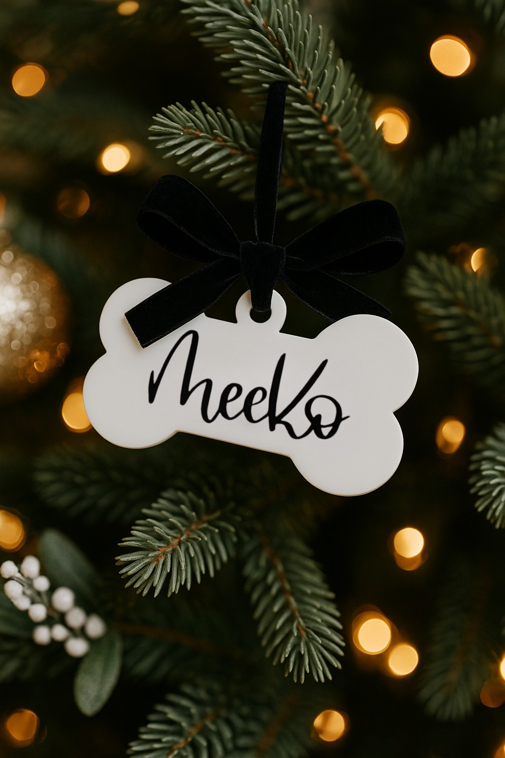 Holiday Collection - Bone Ornament