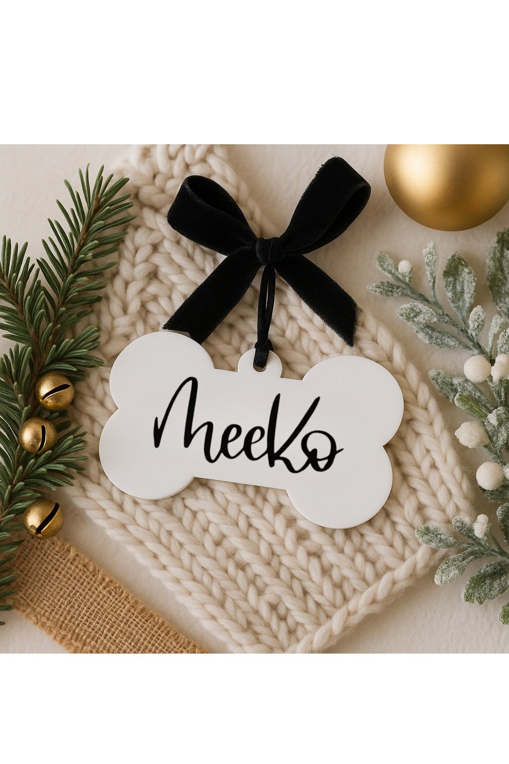 Holiday Collection - Bone Ornament