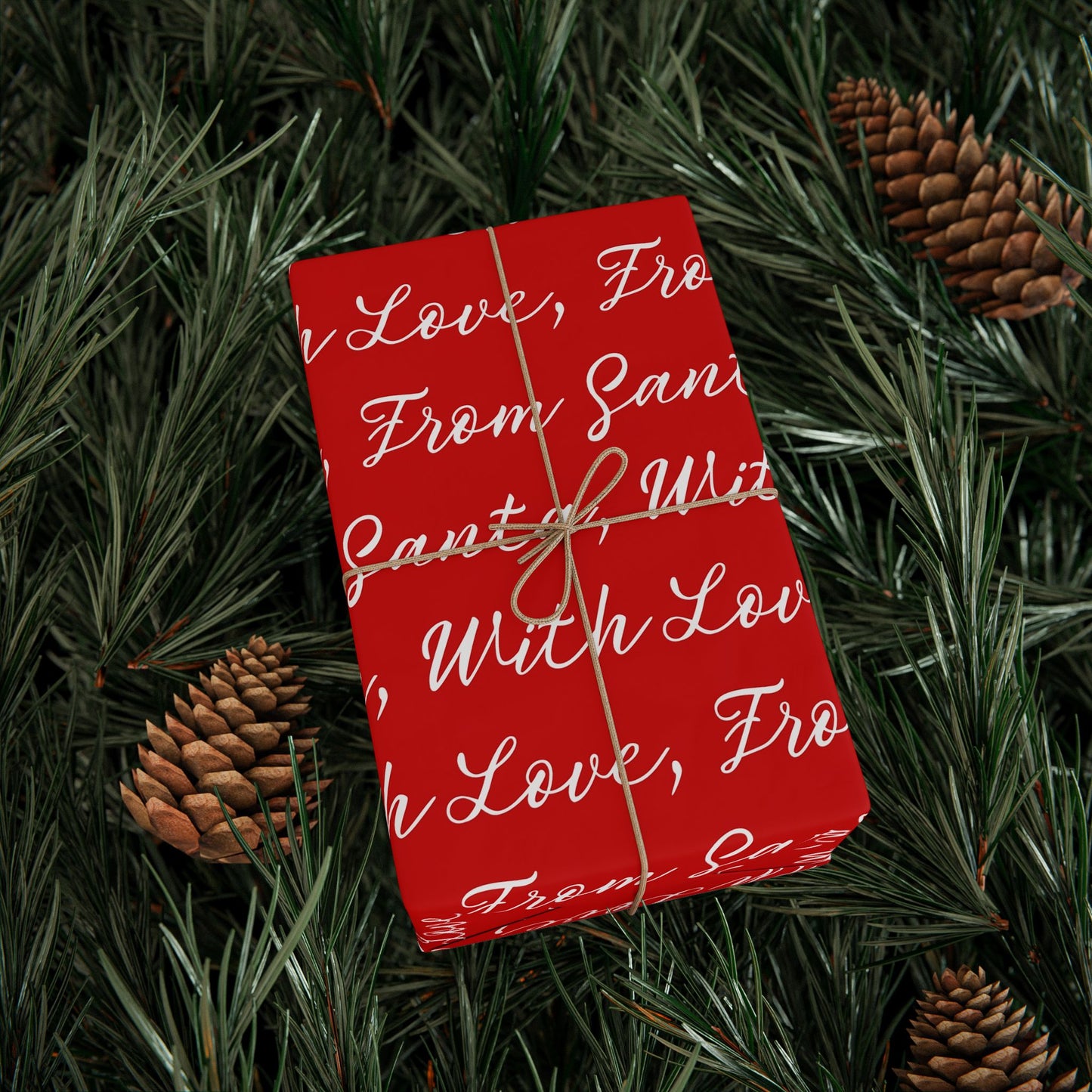 Holiday Collection - Wrapping Paper Santa