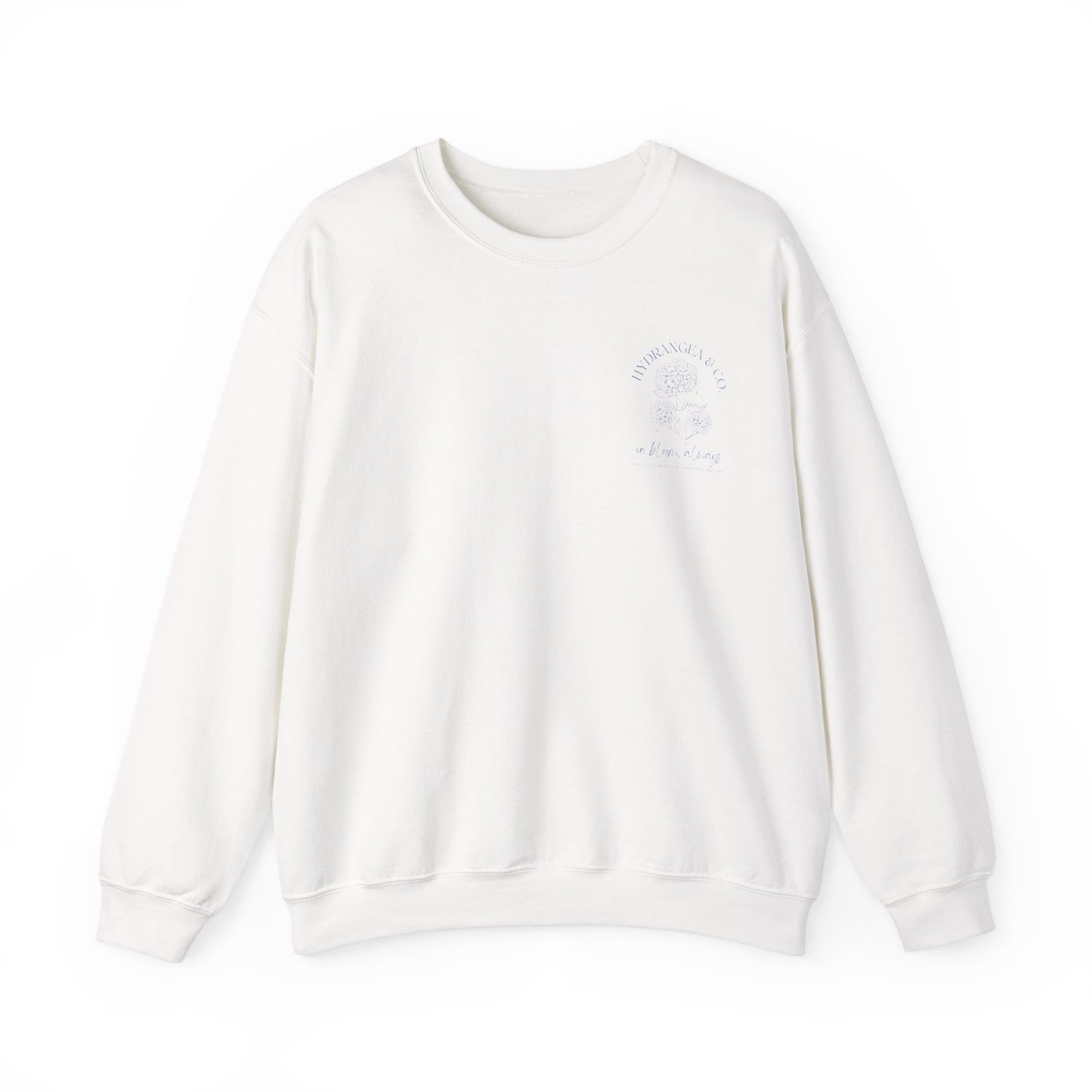 Hydrangea & Co. Unisex Crewneck Sweatshirt - In Bloom, Always