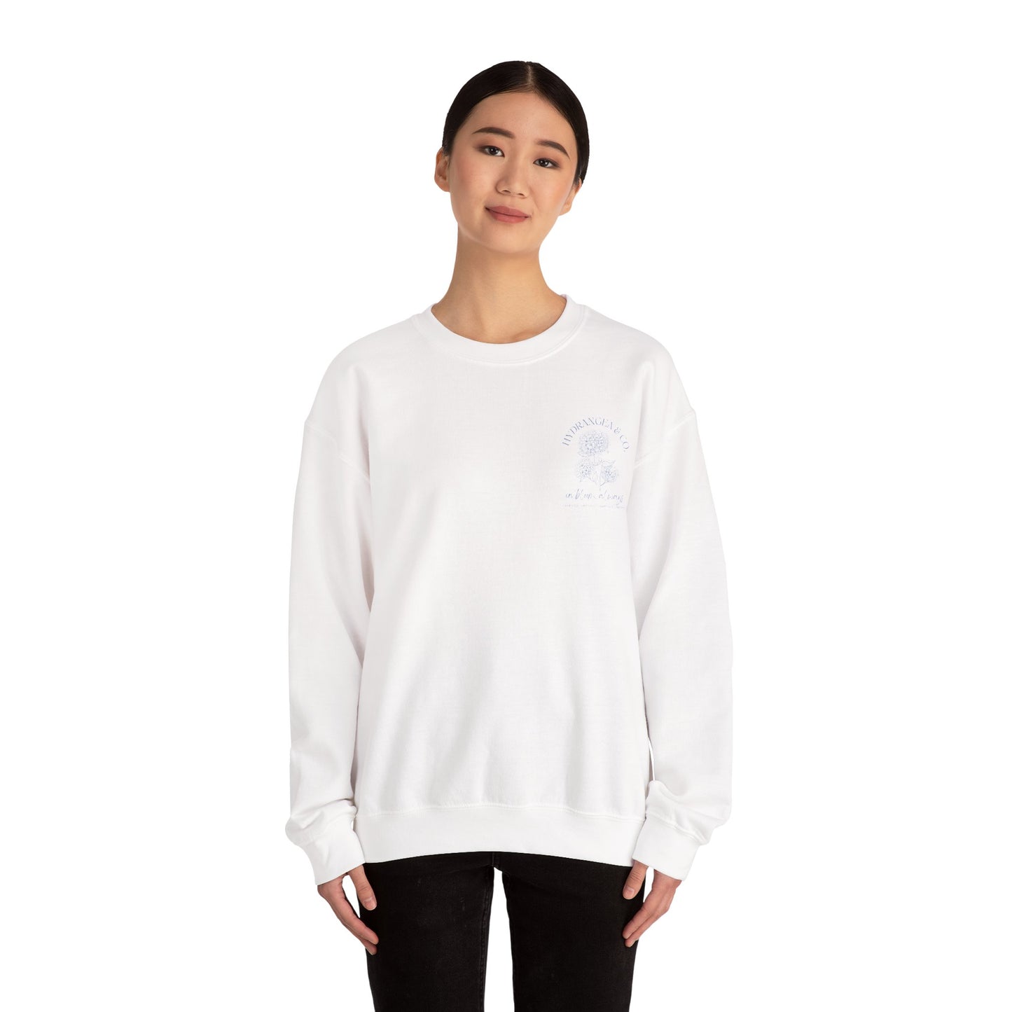Hydrangea & Co. Unisex Crewneck Sweatshirt - In Bloom, Always