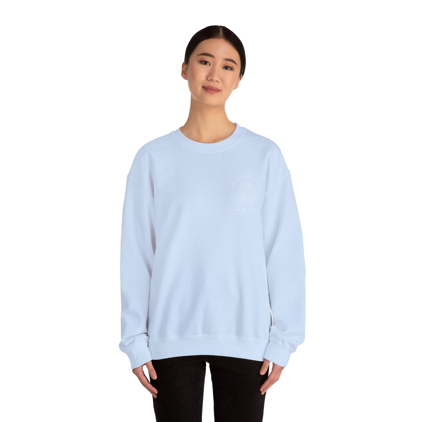 Hydrangea & Co. Unisex Crewneck Sweatshirt - In Bloom, Always