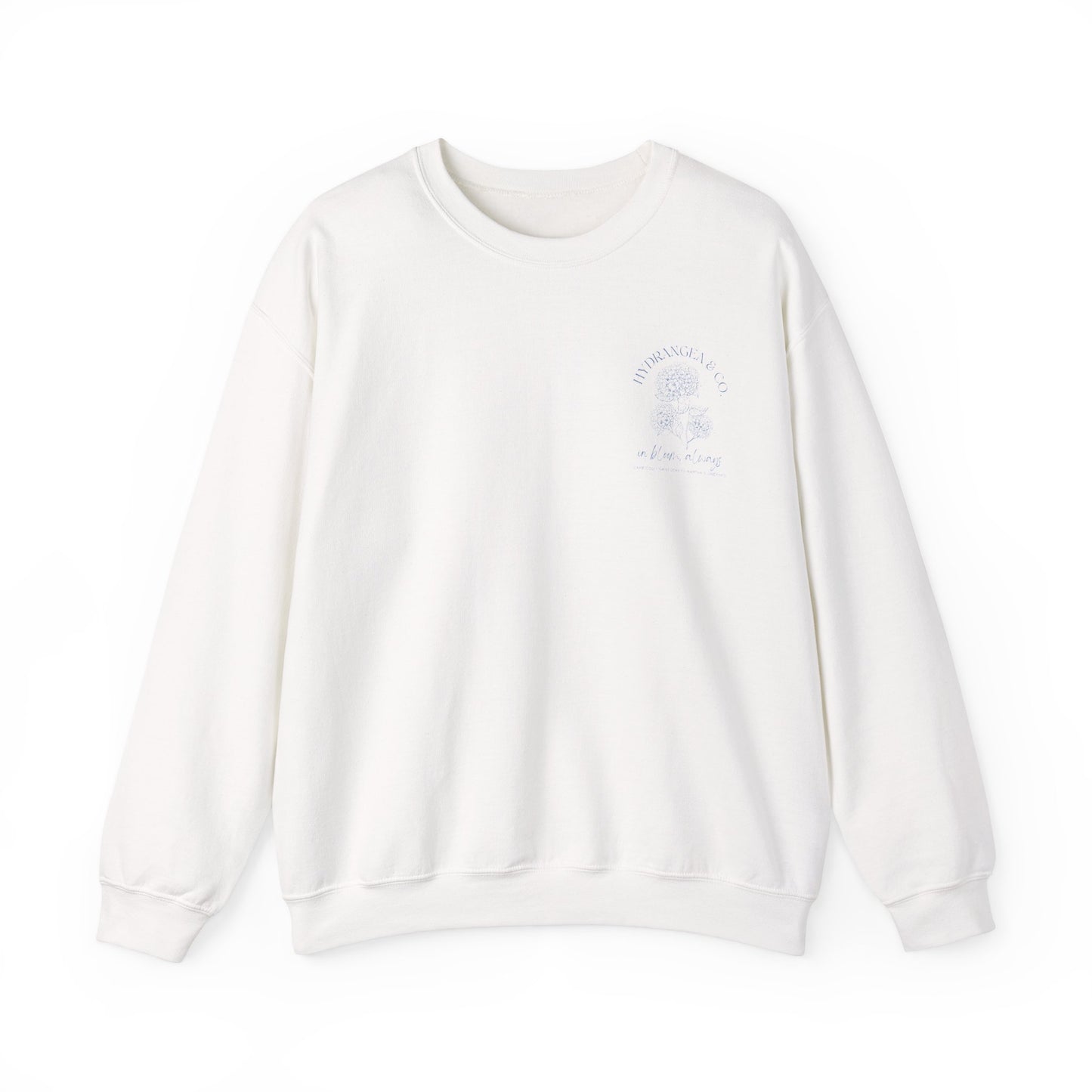 Hydrangea & Co. Unisex Crewneck Sweatshirt - In Bloom, Always