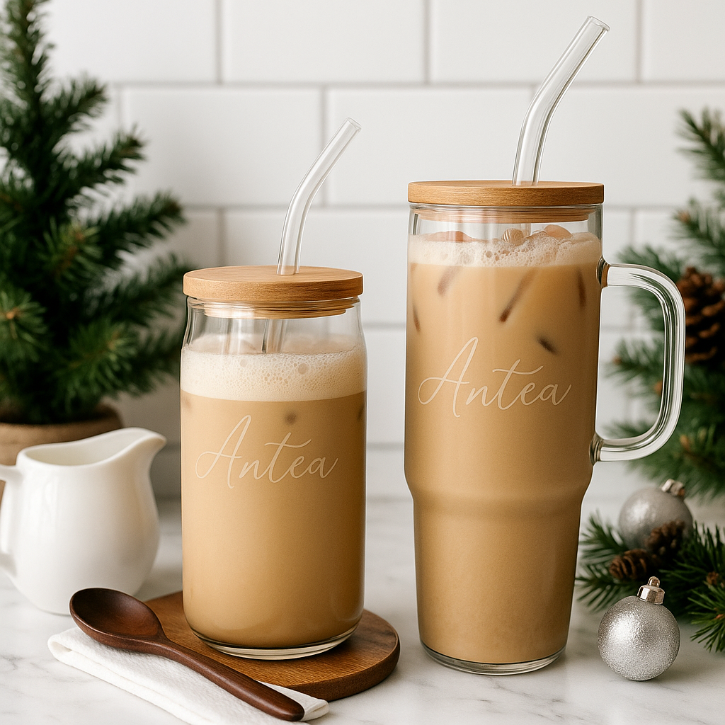 Hand Engraved Glass Tumbler