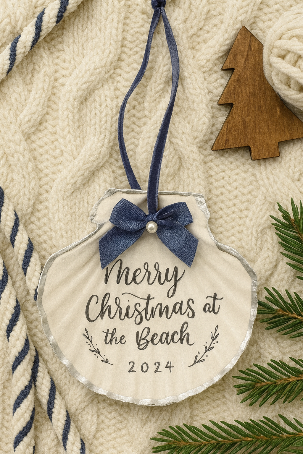 Holiday Collection - Shell Ornament