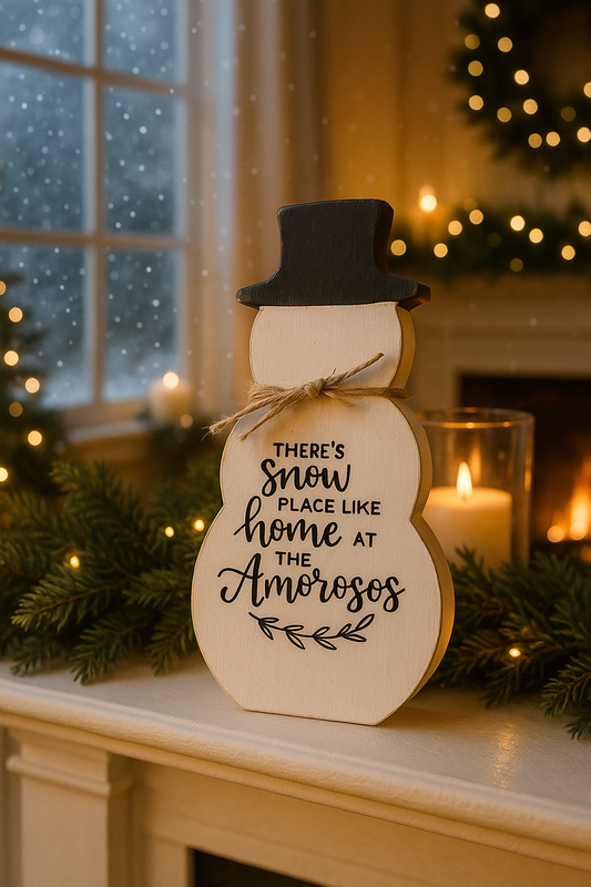 Holiday Collection - Snowman Shelf Sitter