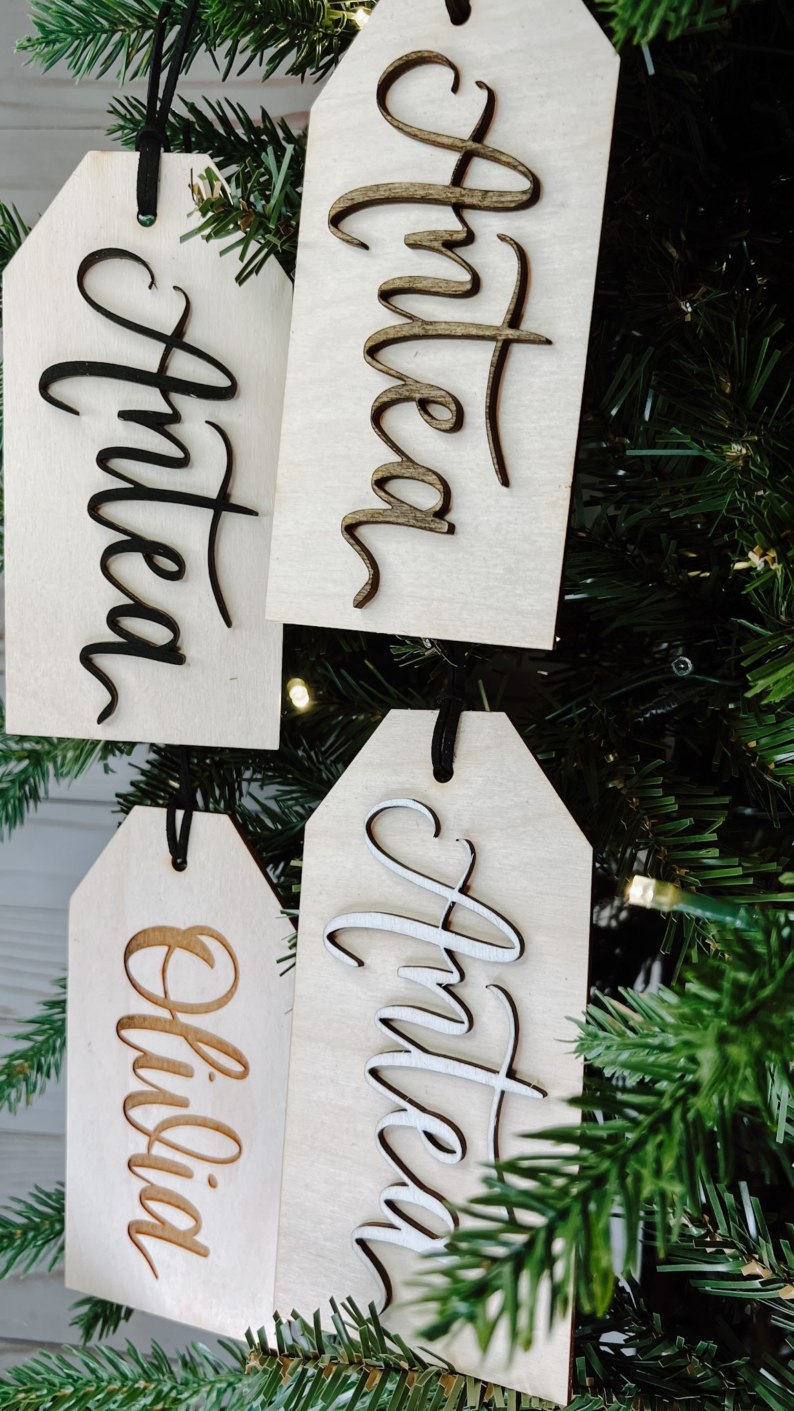 Holiday Collection - Stocking Tag 3D