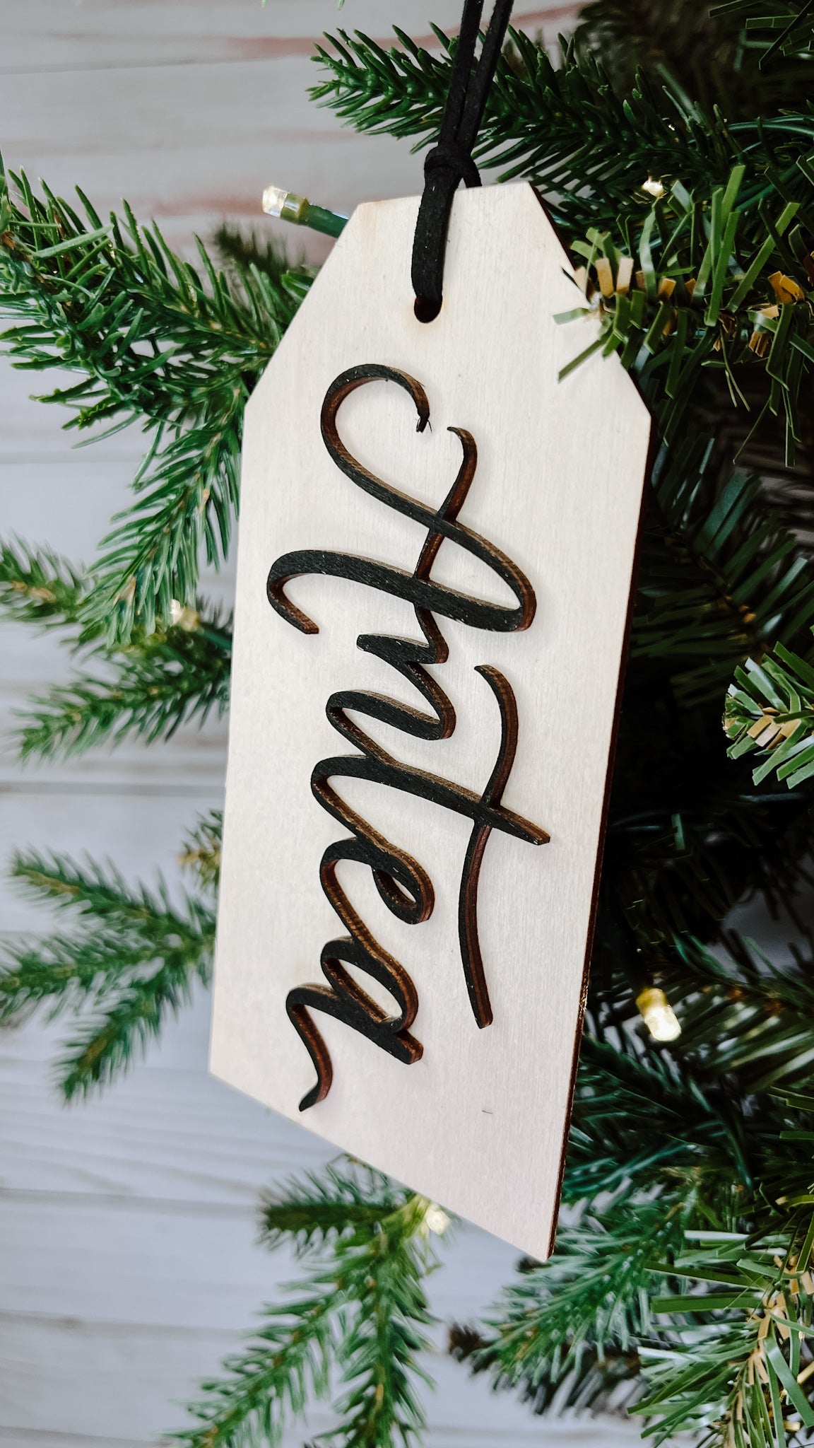 Holiday Collection - Stocking Tag 3D